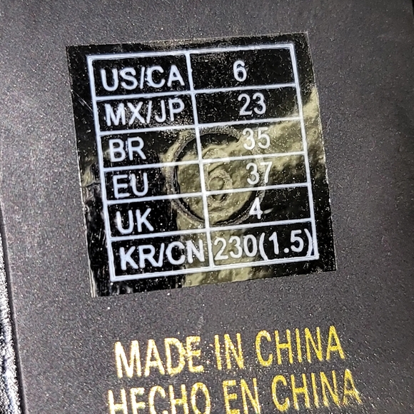 Black women's boots, high heels, various sizes synthetic leather upper - Picture 11 of 12